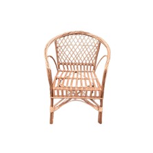 Duże krzesełko wiklinowe Ażurowe Podkówka XL